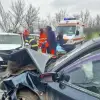 Foto Două persoane rănite într-un accident pe DN 65, la Albota