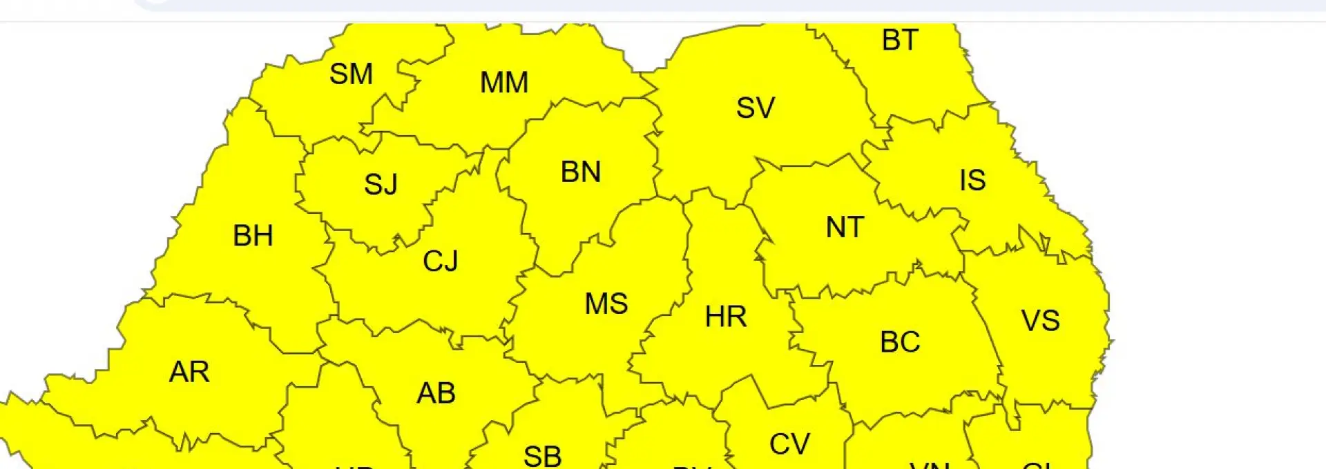 Foto Avertizări de vreme geroasă: Oltul, sub Cod Galben