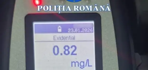 Foto Bărbat prins băut și fără permis la volan, pe o stradă din Slatina