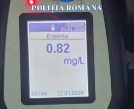 Foto Bărbat prins băut și fără permis la volan, pe o stradă din Slatina