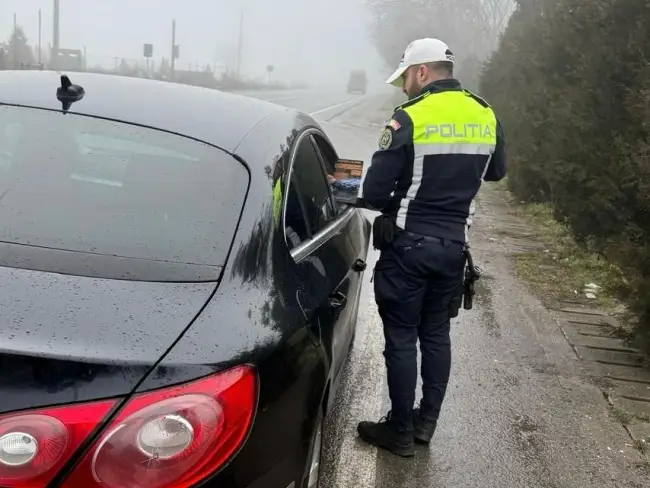 Foto Controale pe DN 6, fără infracțiuni la regimul rutier. 23 de autovehicule verificate de RAR