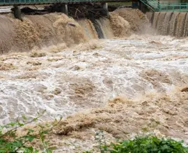 Foto Avertizare hidrologică Cod Galben pe râurile Olteţ şi Teslui, în judeţul Olt