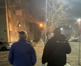 Foto Un bărbat, din Slatina, care se rătăcise, ajutat de jandarmi să ajungă acasă