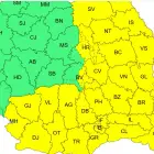 Foto Oltul, sub Cod Galben de ger. Temperaturi de până la -20 de grade, dar şi ninsori