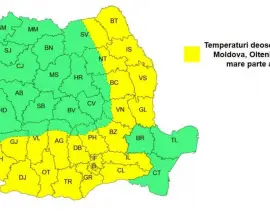 Foto Codul Galben de ger a fost prelungit
