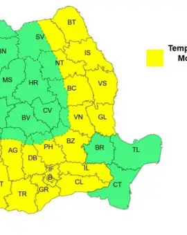 Foto Codul Galben de ger a fost prelungit