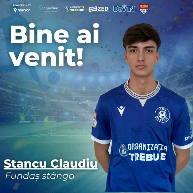 Foto CSM Slatina a mai perfectat trei transferuri