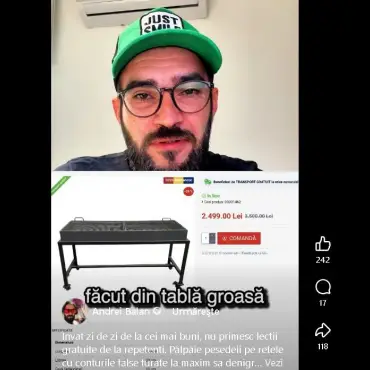 Foto „Grătarele handmade” ale şefului DUS explică prețul exorbitant al adăposturilor pentru pisici: „Nu pot să-l contrazic, e specialist în ospitalitate”