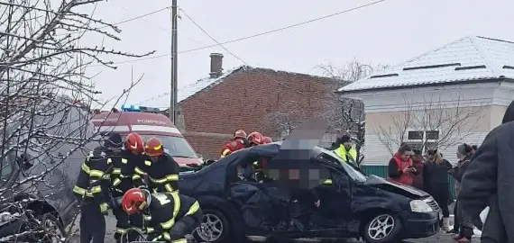 Foto Accident mortal la Stoeneşti