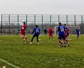 Foto Academica Balş, victorie în meciul de pregătire cu Steaua Bucureşti