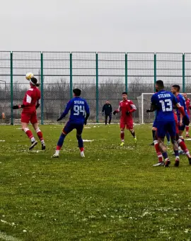 Foto Academica Balş, victorie în meciul de pregătire cu Steaua Bucureşti