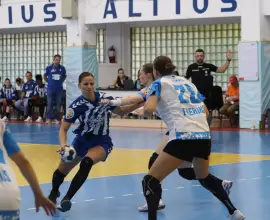 Foto CSM Slatina, înfrângere în deplasarea de la Gloria Bistriţa