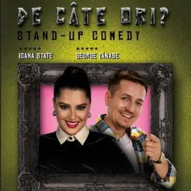 Foto Doză de râs la Slatina: George Tănase și Ioana State vin cu show-ul „De câte ori?”. Gazeta Nouă te trimite gratuit la spectacol!