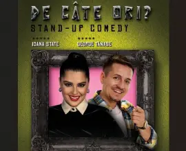 Foto Doză de râs la Slatina: George Tănase și Ioana State vin cu show-ul „De câte ori?”. Gazeta Nouă te trimite gratuit la spectacol!