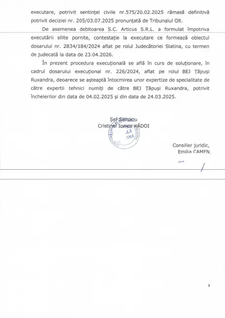 Foto „Telenovela” demolării sălii Articus: Primăria Slatina, neputincioasă în fața unei construcții ilegale, deși are sentință definitivă din 2023