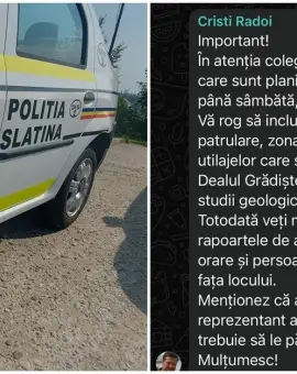 Foto Poliția Locală Slatina, acțiuni de tip securist pe banii noştri