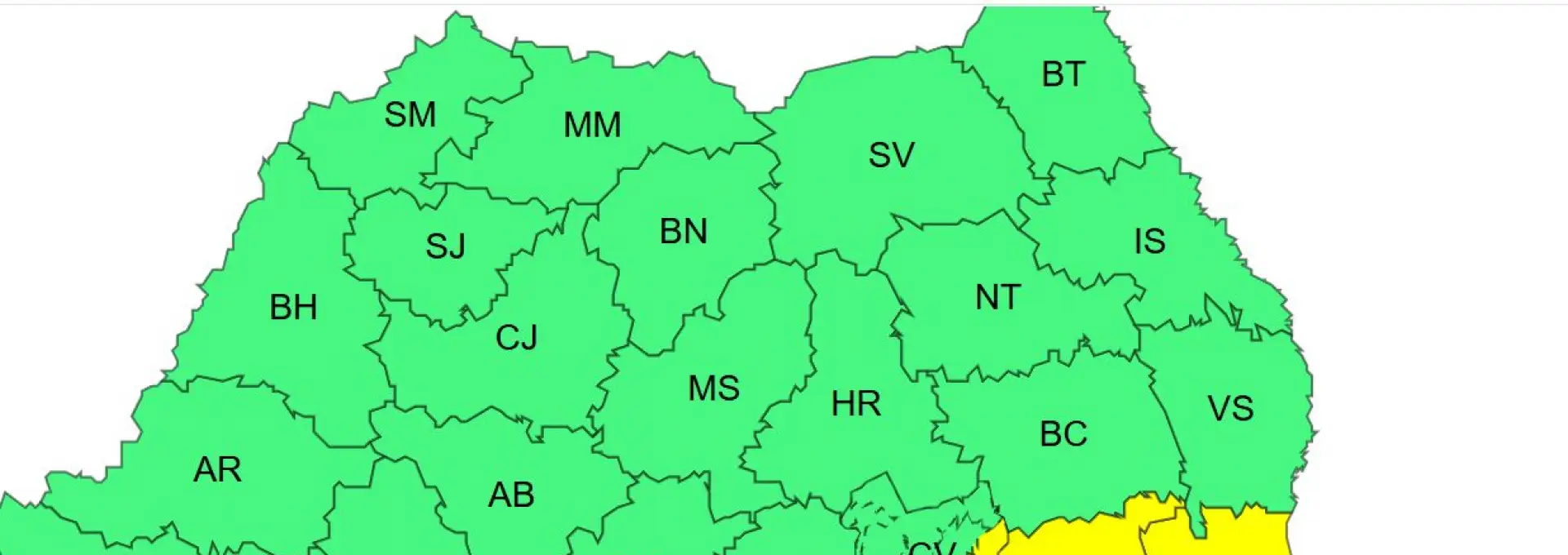 Foto Oltul, sub Cod Galben de ploi, gheţuş, polei, ninsori şi viscol