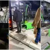 Foto Incident grav ținut la secret la Slatina: Autobuze electrice, avariate din „eroare umană” în curtea Loctrans (FOTO)