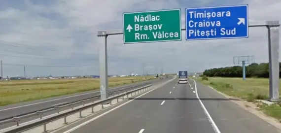 Foto Accident pe Drumul Expres. Traficul rutier este blocat spre Craiova