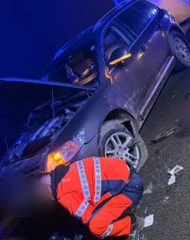 Foto Un mort, în urma accidentului produs pe Drumul Expres
