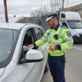 Foto Dosar penal pentru un tânăr prins băut la volan, în Balș