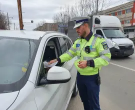 Foto Dosar penal pentru un tânăr prins băut la volan, în Balș