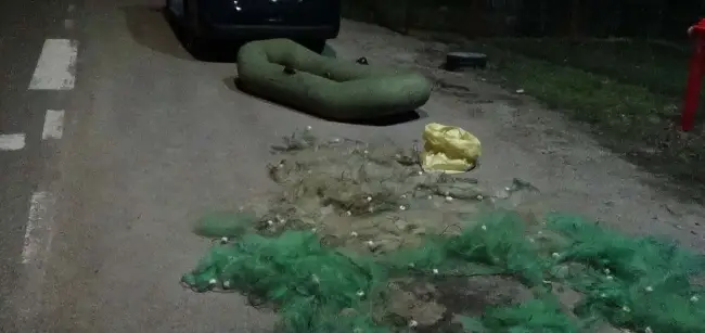 Foto Braconaj piscicol în zona Hidrocentralei Ipoteşti