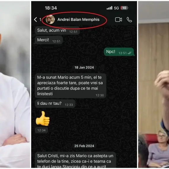 Foto Dezvăluiri incendiare la Slatina: Mesajele prin care primarul De Mezzo încerca să-l racoleze pe Cristian Cismaru