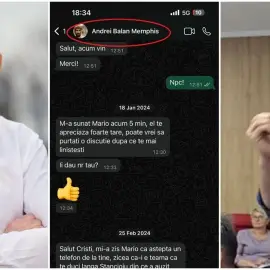 Foto Dezvăluiri incendiare la Slatina: Mesajele prin care primarul De Mezzo încerca să-l racoleze pe Cristian Cismaru