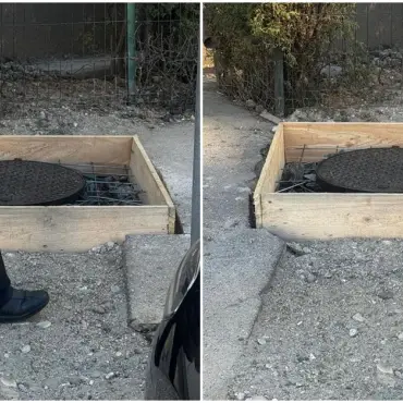 Foto Eroarea CAO care spulberă promisiunea lui De Mezzo: Stradă spartă din nou pentru că s-a uitat montarea vanelor (VIDEO)