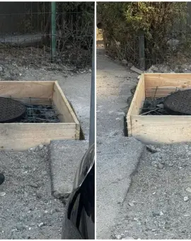 Foto Eroarea CAO care spulberă promisiunea lui De Mezzo: Stradă spartă din nou pentru că s-a uitat montarea vanelor (VIDEO)