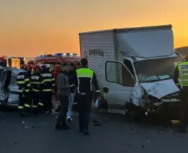 Foto Accident pe Drumul Expres: Coliziune la Milcovu din Deal 