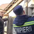 Foto Alerta ISU Olt: Alunecarea de teren de pe strada Grădiște este în evoluție și monitorizată permanent (VIDEO)