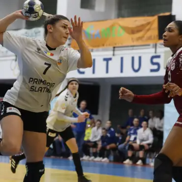 Foto CSM Slatina, victorie pe terenul ultimei clasate