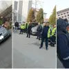 Foto Protest la Compania de Apă Olt: Angajaţii refuză să mai muncească, după ce au fost minţiţi cu creşteri salariale