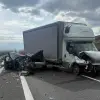 Foto Accident pe Drumul Expres, după nodul rutier de la Negreni. Traficul deviat pe DN 65