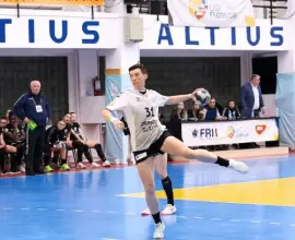 Foto CSM Slatina, victorie cu emoţii în meciul cu HC Zalău