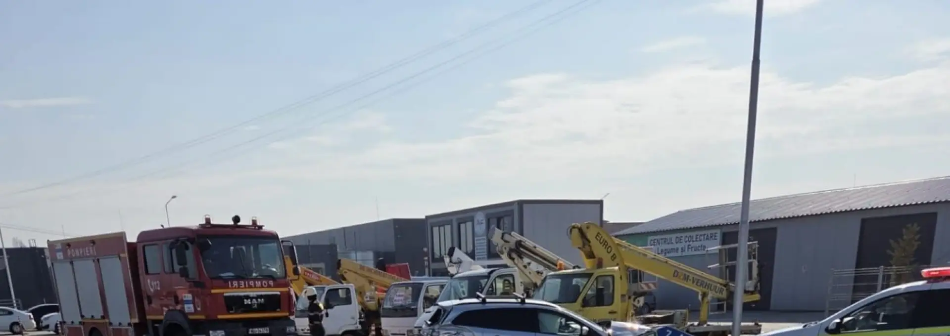 Foto Accident provocat de un șofer fără ITP și RCA pe DN 65: A rămas fără permis după ce a lovit o ambulanță SAJ Olt