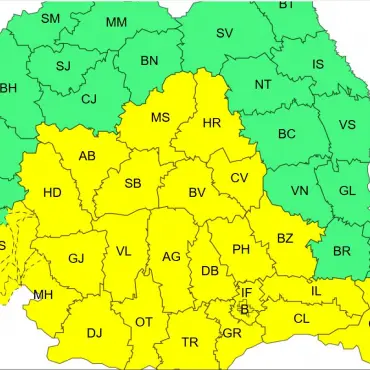 Foto Oltul, sub Cod Galben de vânt. Sunt anunţate ploi în mai multe regiuni