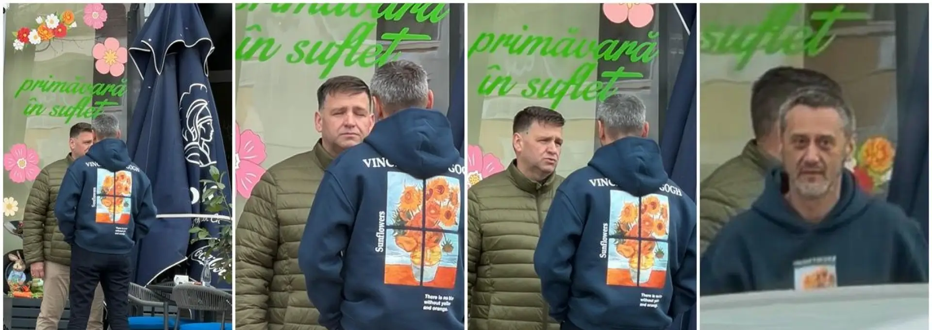 Foto Ceartă între Mario De Mezzo şi fostul director CAO, în centrul Slatinei (FOTO) 