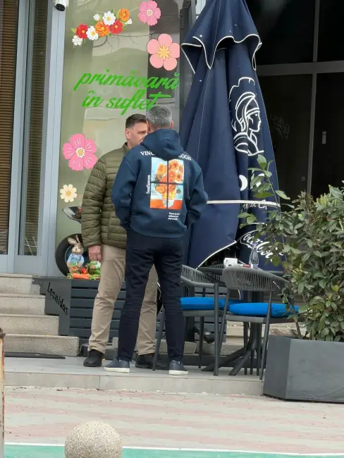 Foto Ceartă între Mario De Mezzo şi fostul director CAO, în centrul Slatinei (FOTO) 