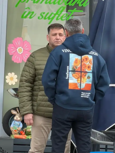 Foto Ceartă între Mario De Mezzo şi fostul director CAO, în centrul Slatinei (FOTO) 