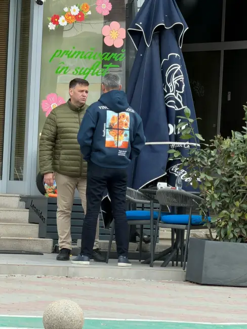 Foto Ceartă între Mario De Mezzo şi fostul director CAO, în centrul Slatinei (FOTO) 