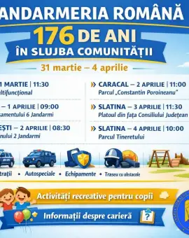 Foto 176 de ani în slujba comunității – Jandarmii olteni sărbătoresc Ziua Armei