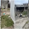 Foto Umilință la marginea Slatinei: Sinistrații de pe strada Grădiște, uitați în containere printre ruine și gunoaie (FOTO)