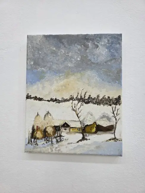 Foto „Culoare și inocență” pe simezele Bibliotecii Județene: Vernisajul care a adus primăvara în sufletele slătinenilor