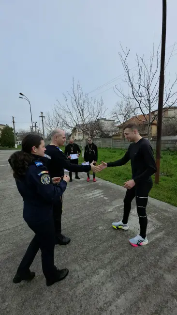 Foto 176 de ani de la înființarea Jandarmeriei Române, marcați prin competiții sportive între structurile MAI din Olt