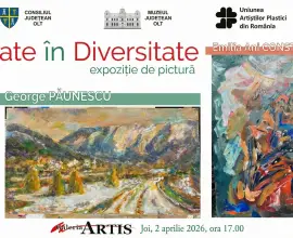 Foto „Unitate în diversitate”, pe simezele Galeriei Artis: Un dialog vizual între artiştii George Păunescu şi Emilia Ani Constantin
