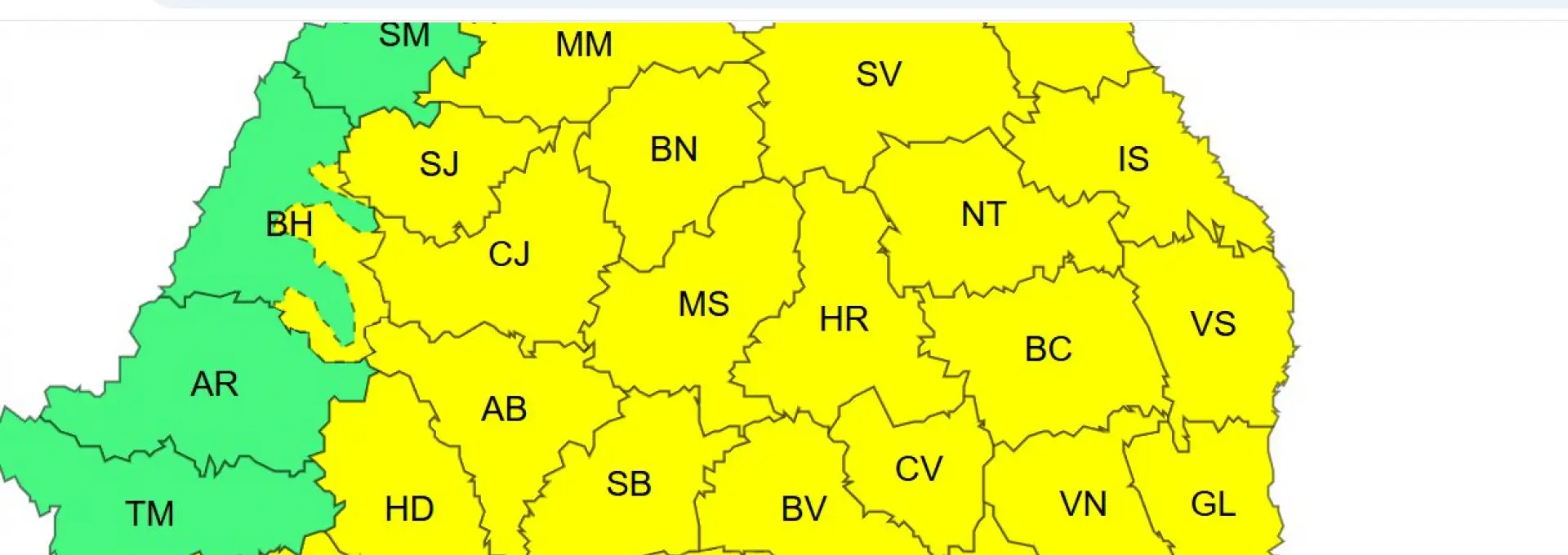 Foto Se strică vremea: Oltul, sub Cod Galben de intensificări ale vântului