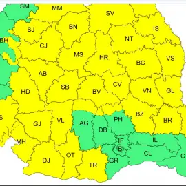 Foto Se strică vremea: Oltul, sub Cod Galben de intensificări ale vântului